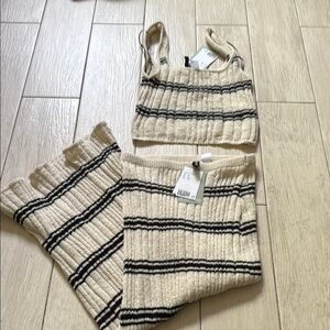 H&M Knit Coord Midi and Top